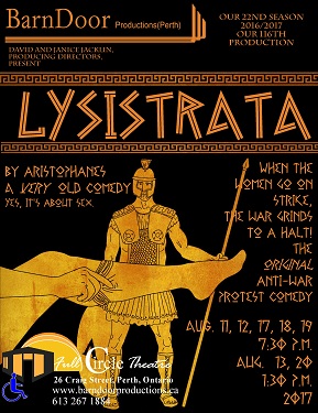 Lysistrata August 11 to 20